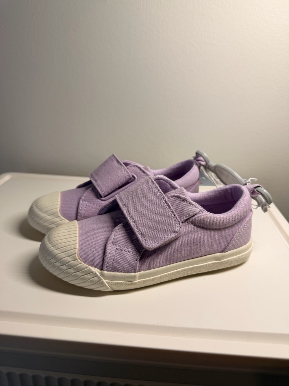 Cat & Jack Toddler Girls Ezra Canvas Fashion School Sneakers Purple Size 9